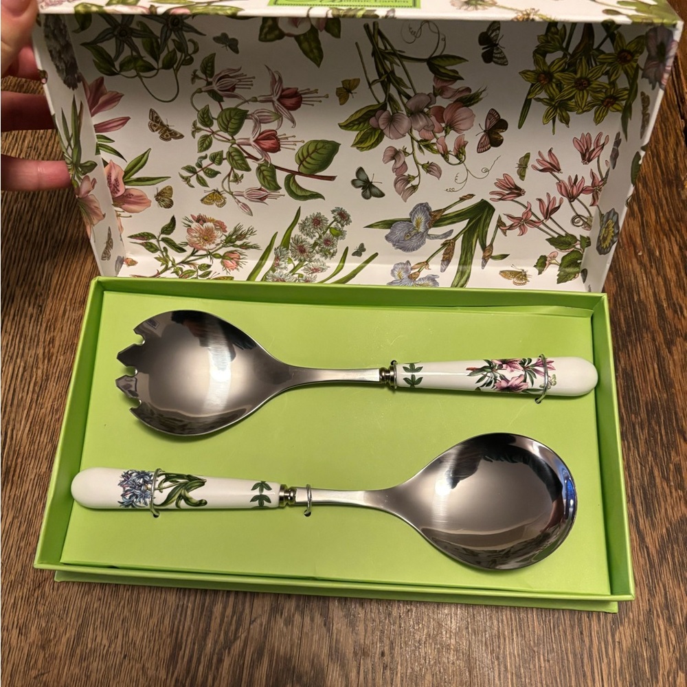 Botanic Garden Salad Servers